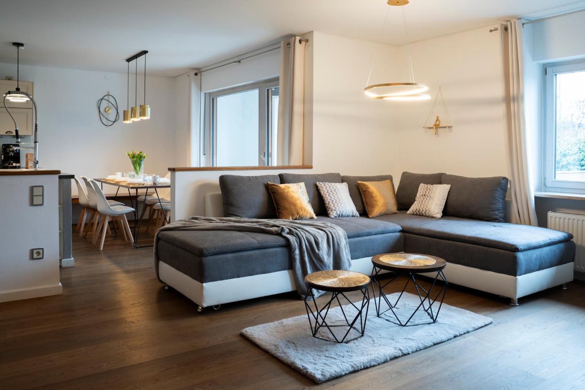 شقة 130M2 Loft - Balkon, Smart Tv, Badewanne, Kaffee روزنهايم المظهر الخارجي الصورة