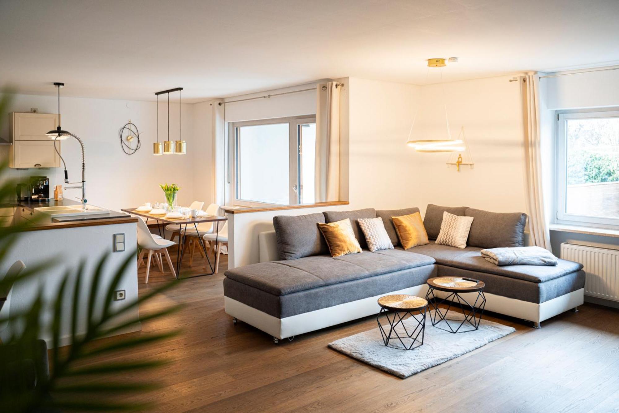 شقة 130M2 Loft - Balkon, Smart Tv, Badewanne, Kaffee روزنهايم المظهر الخارجي الصورة